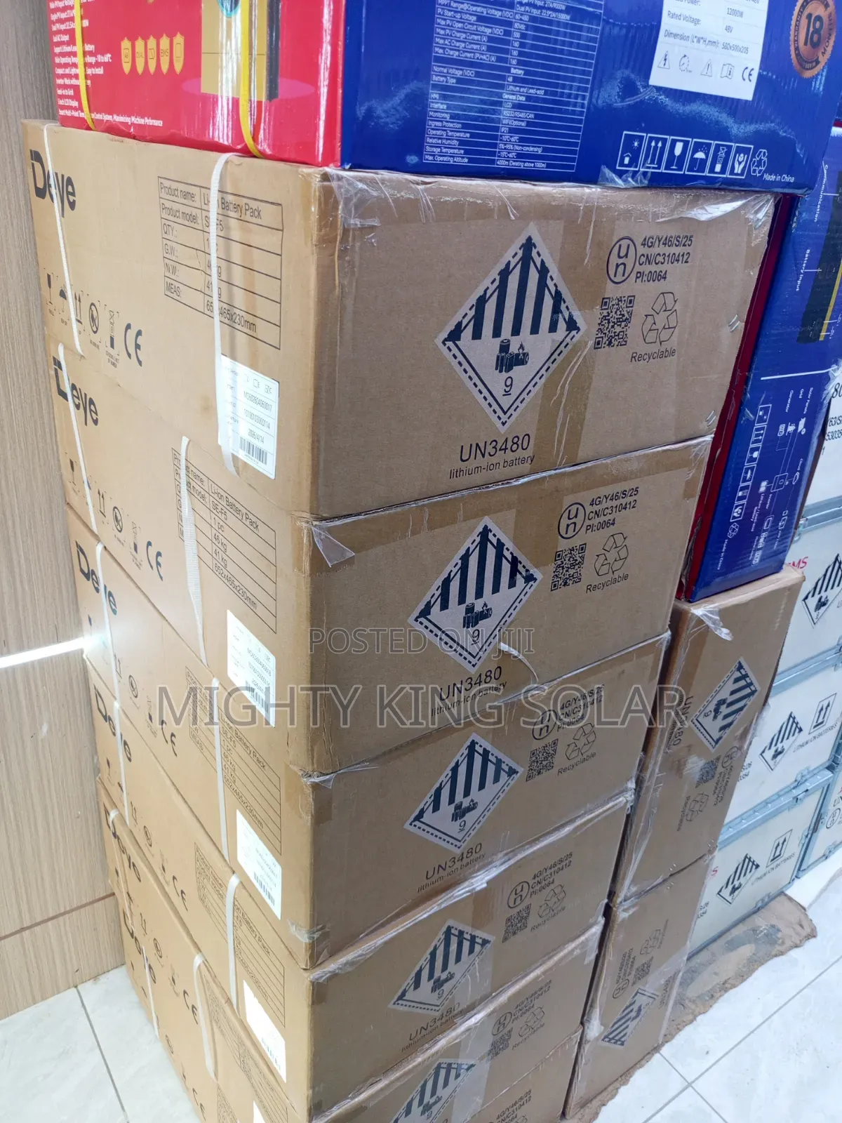5kwh 48v Deye Lithium Iron Battery