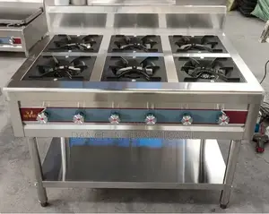 Commercial 6 Gas Burner