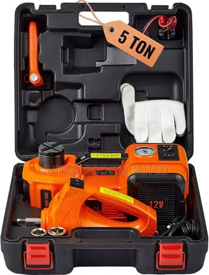 5in1 Electric Car Jack Impact Wrench and Tyre Pump