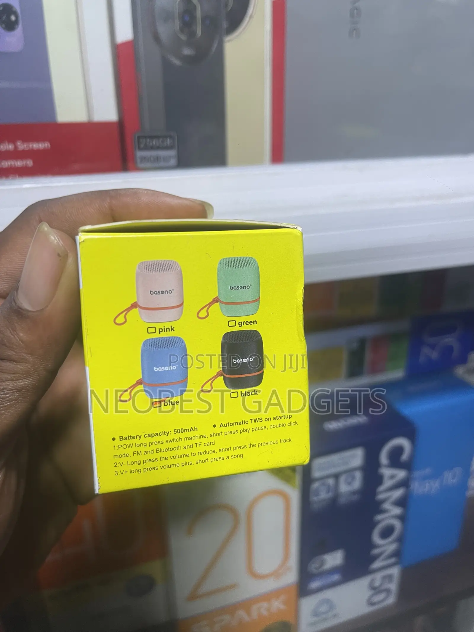 Baseno Mini Wireless Speaker