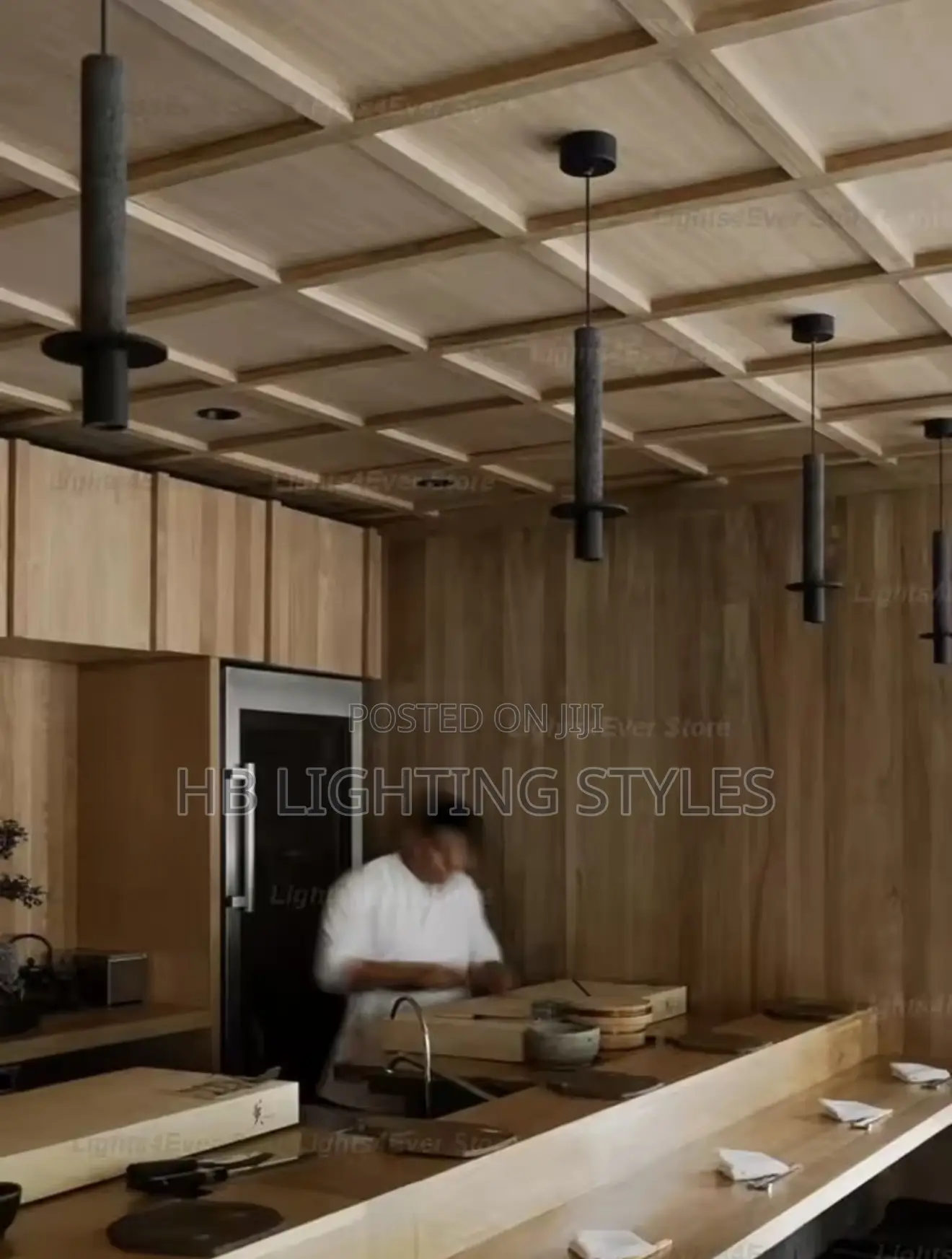 New Modern Classical Texture Stone Pendant Light