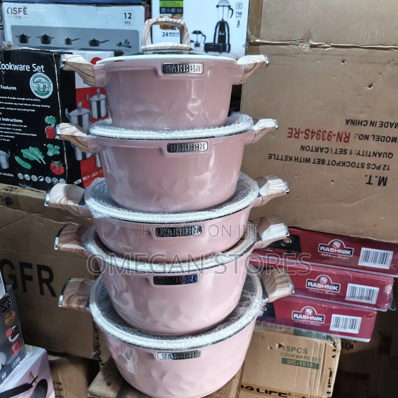 Original Uakeen Granite Cookware Set