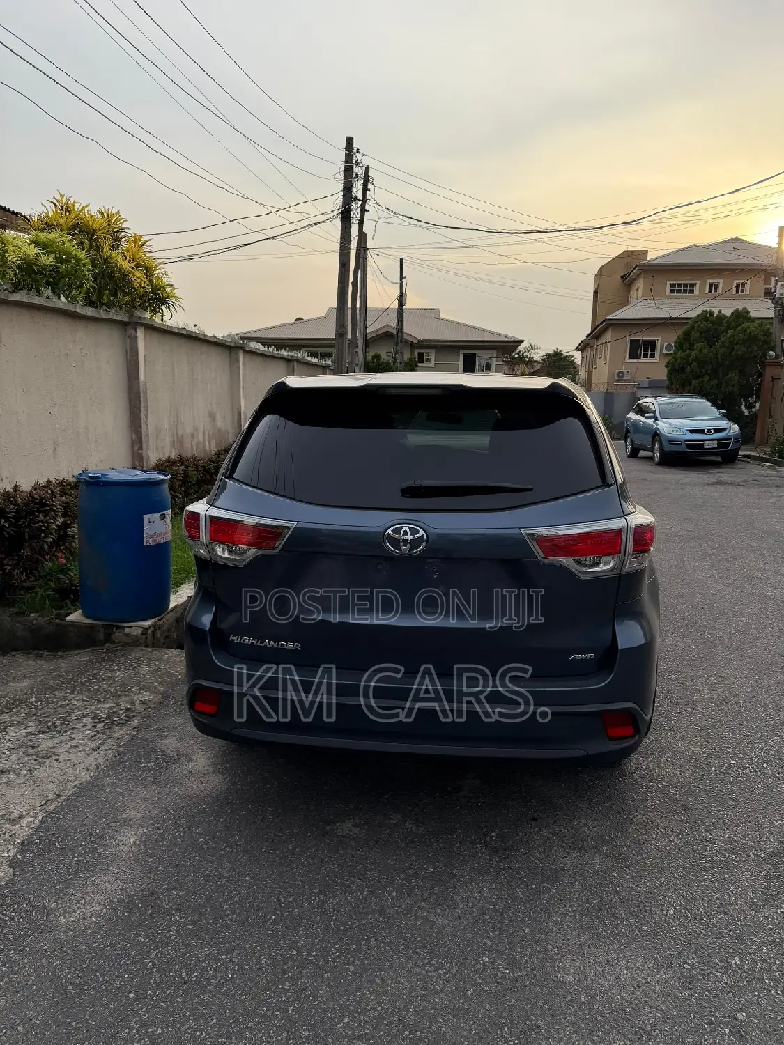 Toyota Highlander 2015 Blue