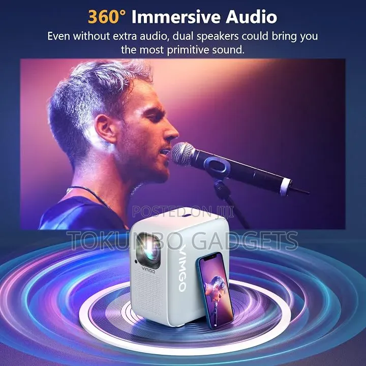 Vimgo 1080p Native Portable Projector