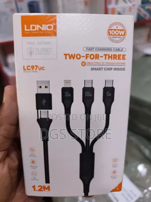 Ldnio Lc97uc Two for Three Cable