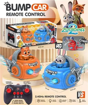  2-Player Bumper Car – Remote Control 