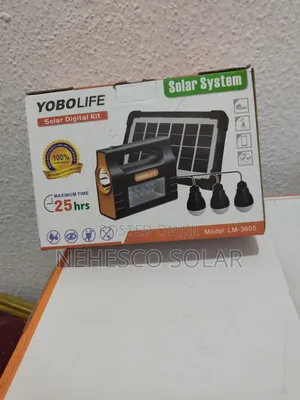 Affordable Yobolife Solar Lighting Kit With Phone Charging