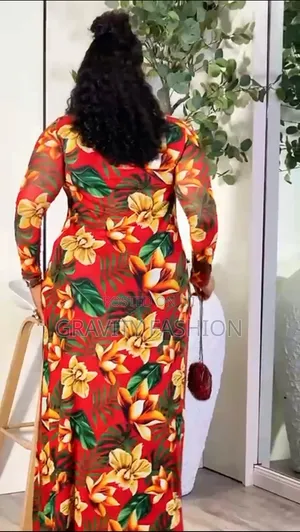 Ladies Turkish Multi Colours Gown