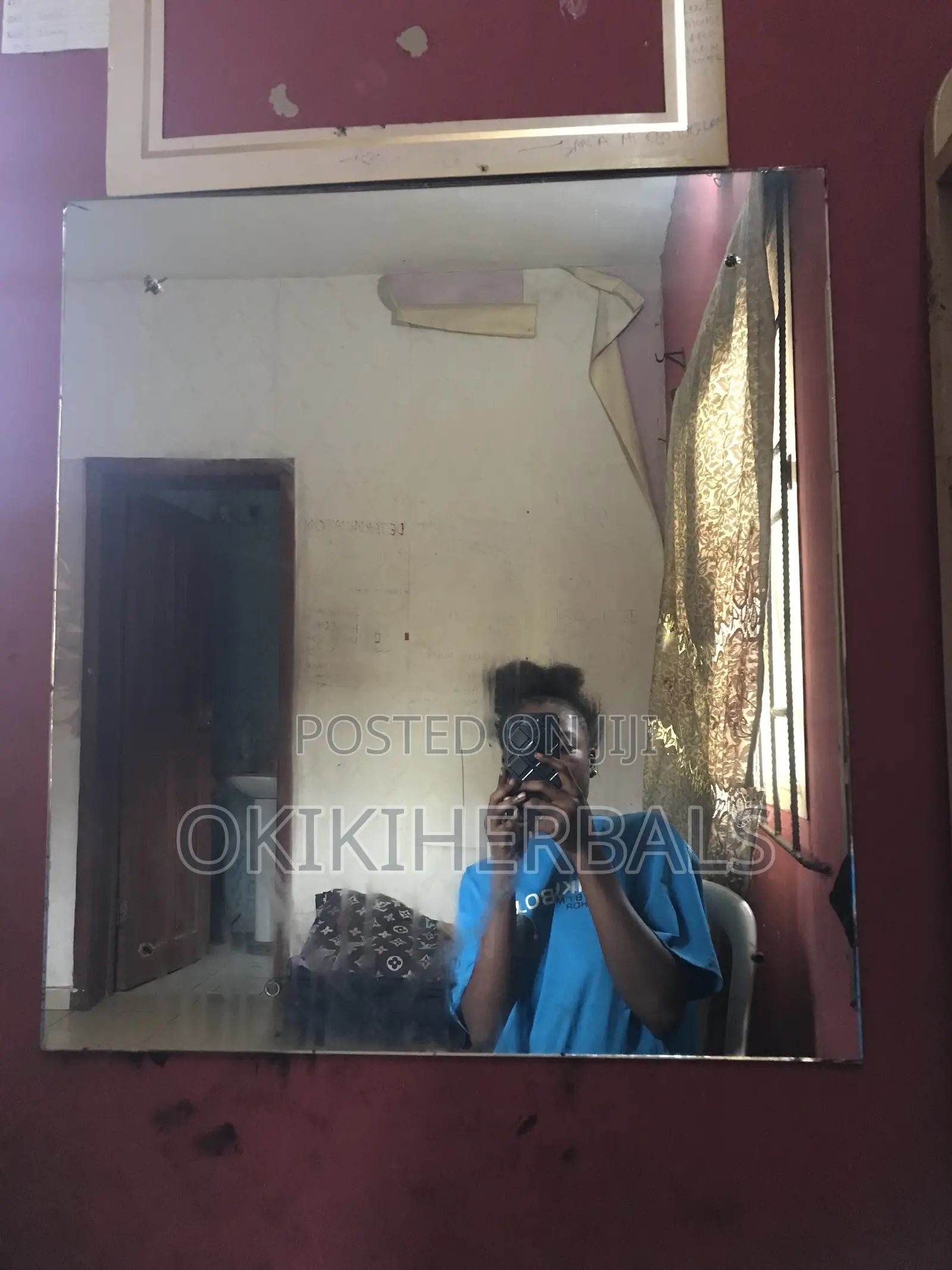 Mirror and Shelves