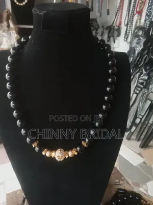 Black Stone Bead