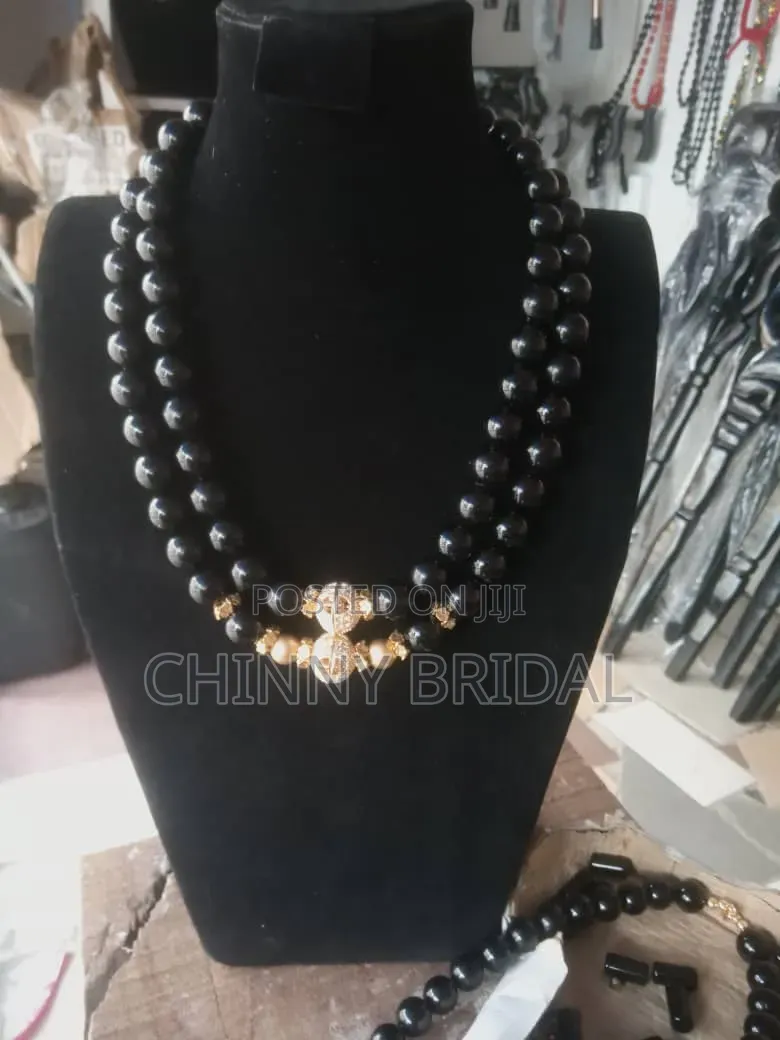 Double Layer Black Quality Bead