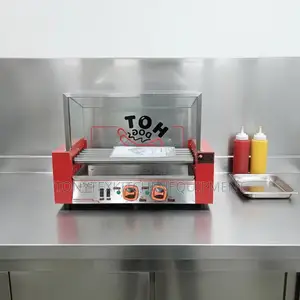 Commercial Electric Hot Dog Roller Machine | Hot Dog Grill