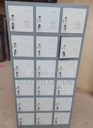 Multiple Doors Metal Locker With Separate Keys