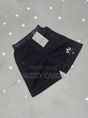 Premium Quality Black Sport Shorts/ Men and Women Casual Outfits