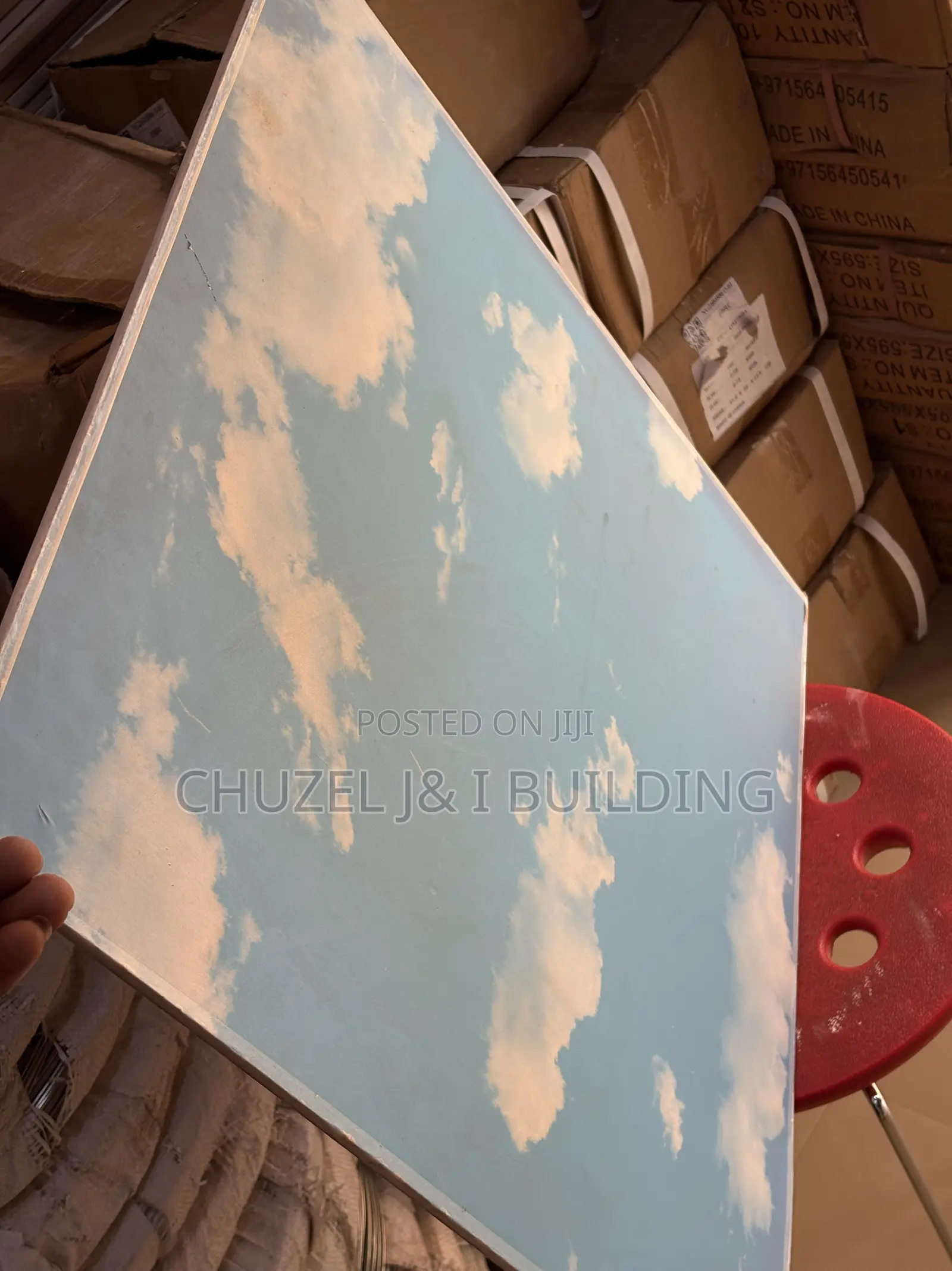 Sky Blue Ceiling