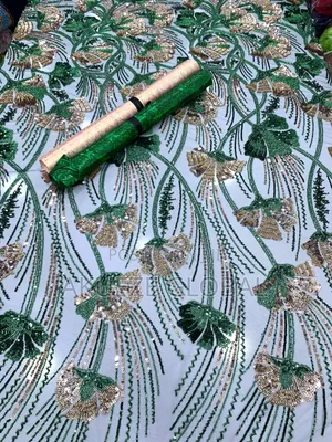 Luxury Hand Beaded Lace