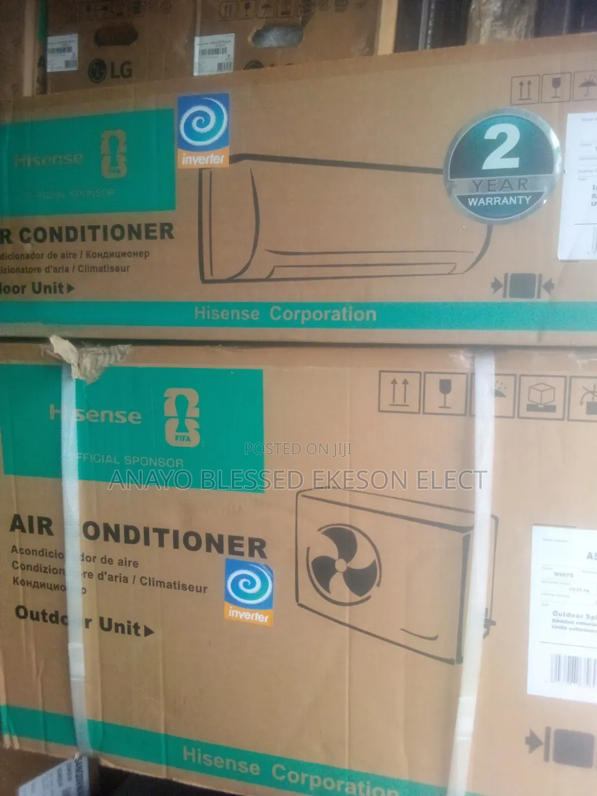 Hisense Inverter AC 1hp Split Unit Original Product