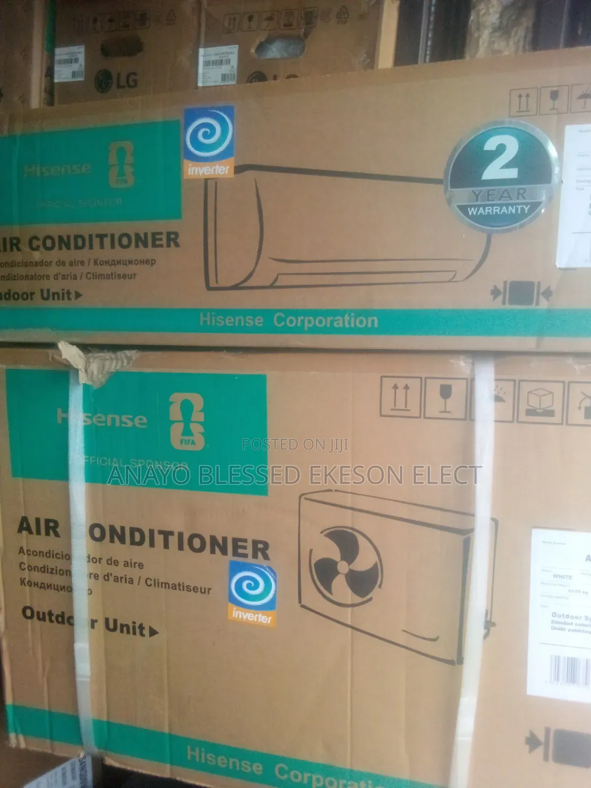 Hisense Inverter AC 1hp Split Unit Original Product