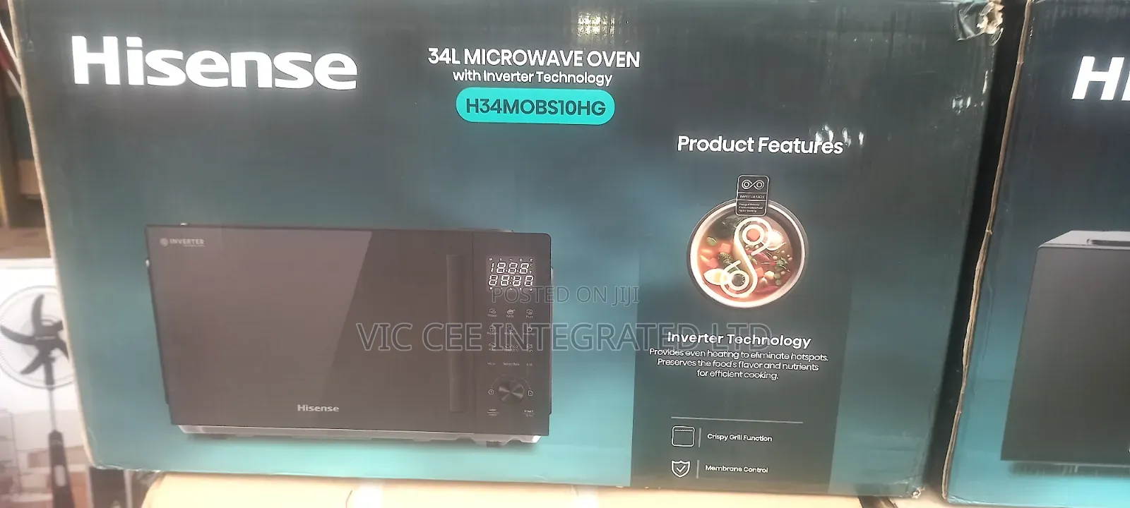 Hisense Microwave 34litre Inverter