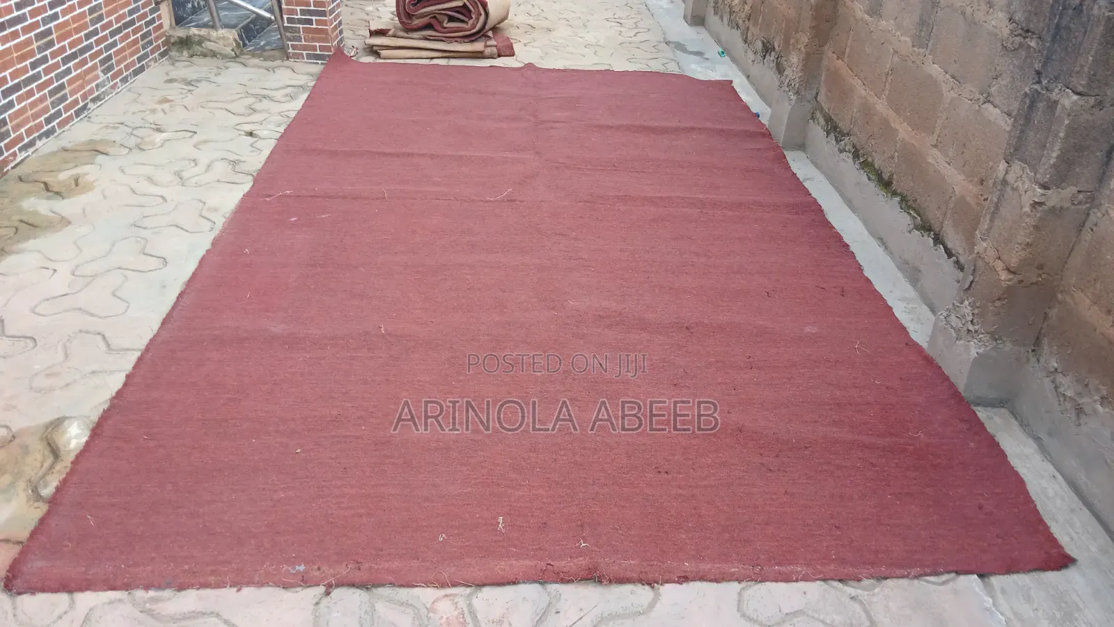 Thick Used Rug 156 by 96