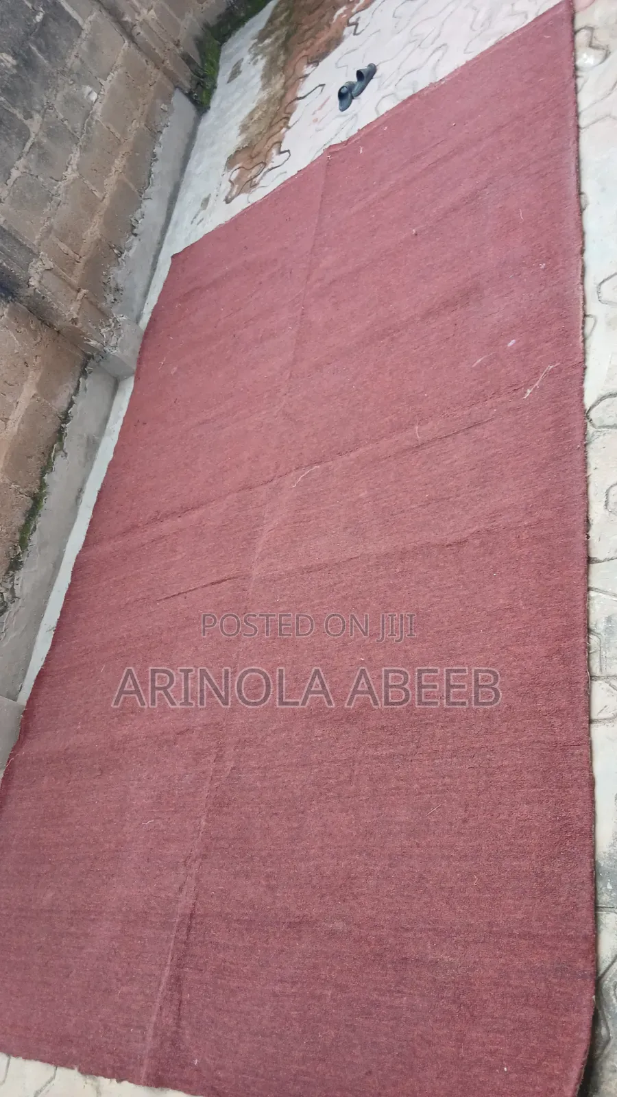 Thick Used Rug 156 by 96