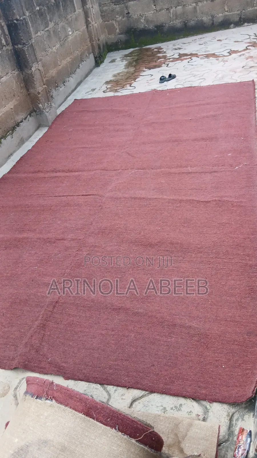 Thick Used Rug 156 by 96