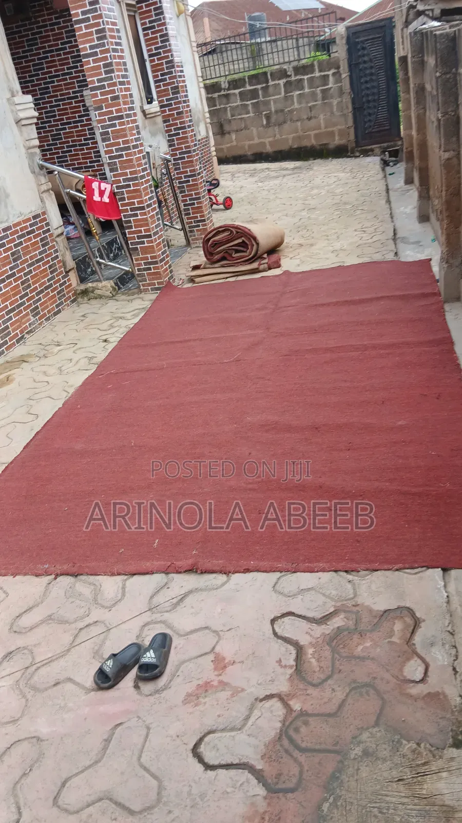 Thick Used Rug 156 by 96