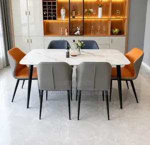 Luxury Modern Dining Table Set – 6 Seater | Payment on Delivery