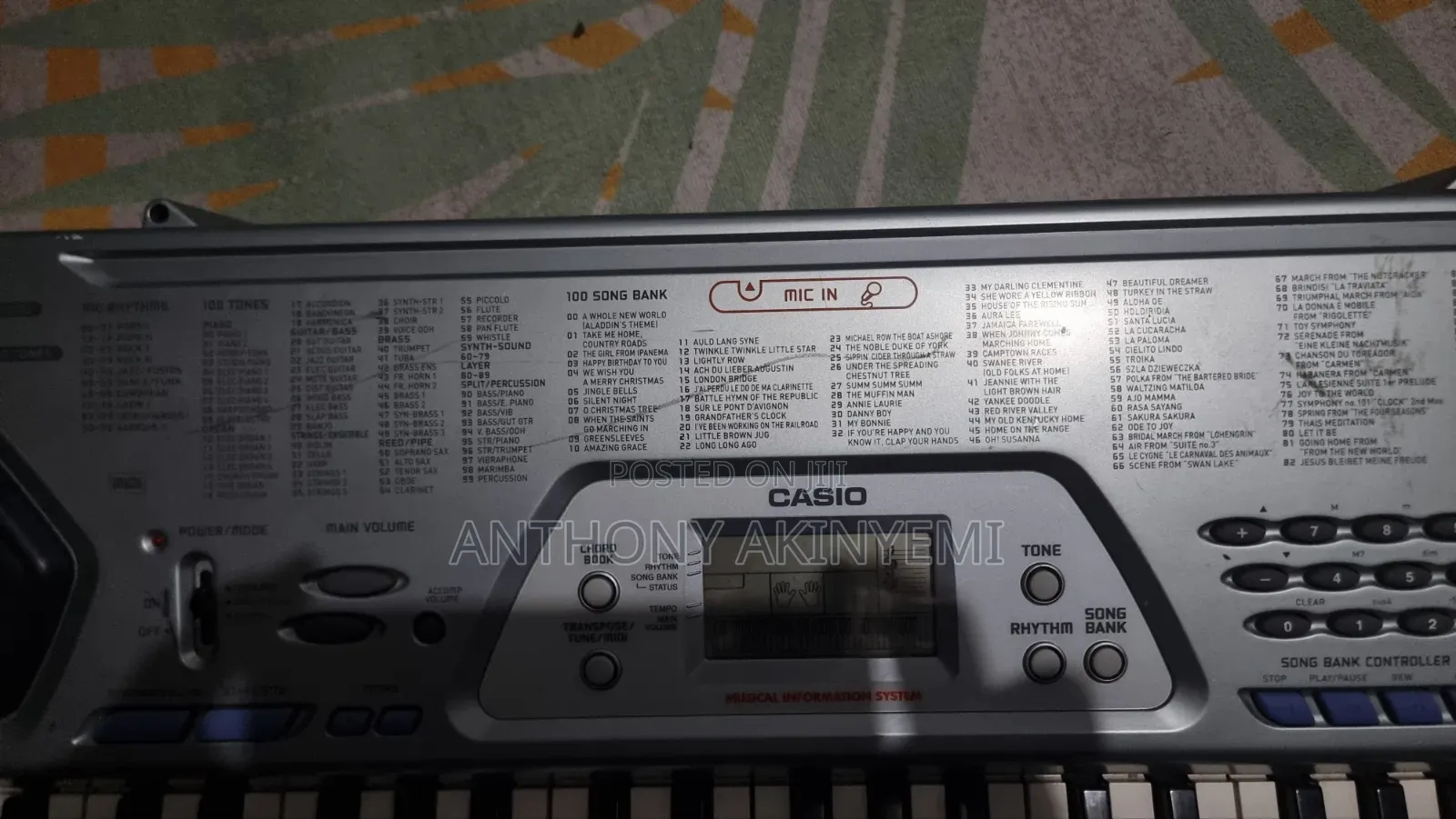 Casio CTK-491 Foreign Used Keyboard