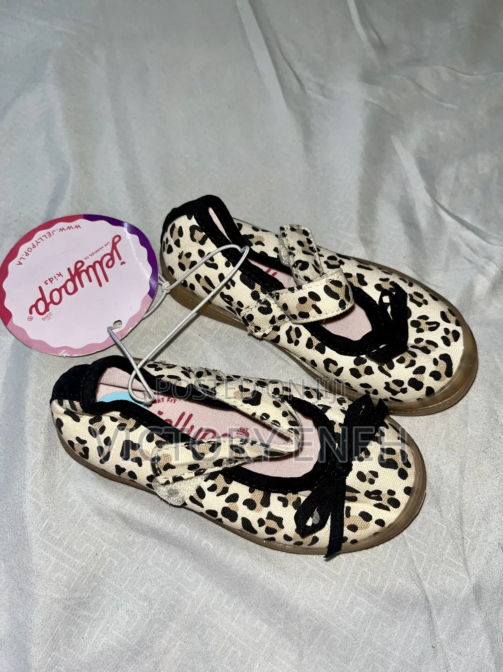 Children Shoes (Leopard Canvas)