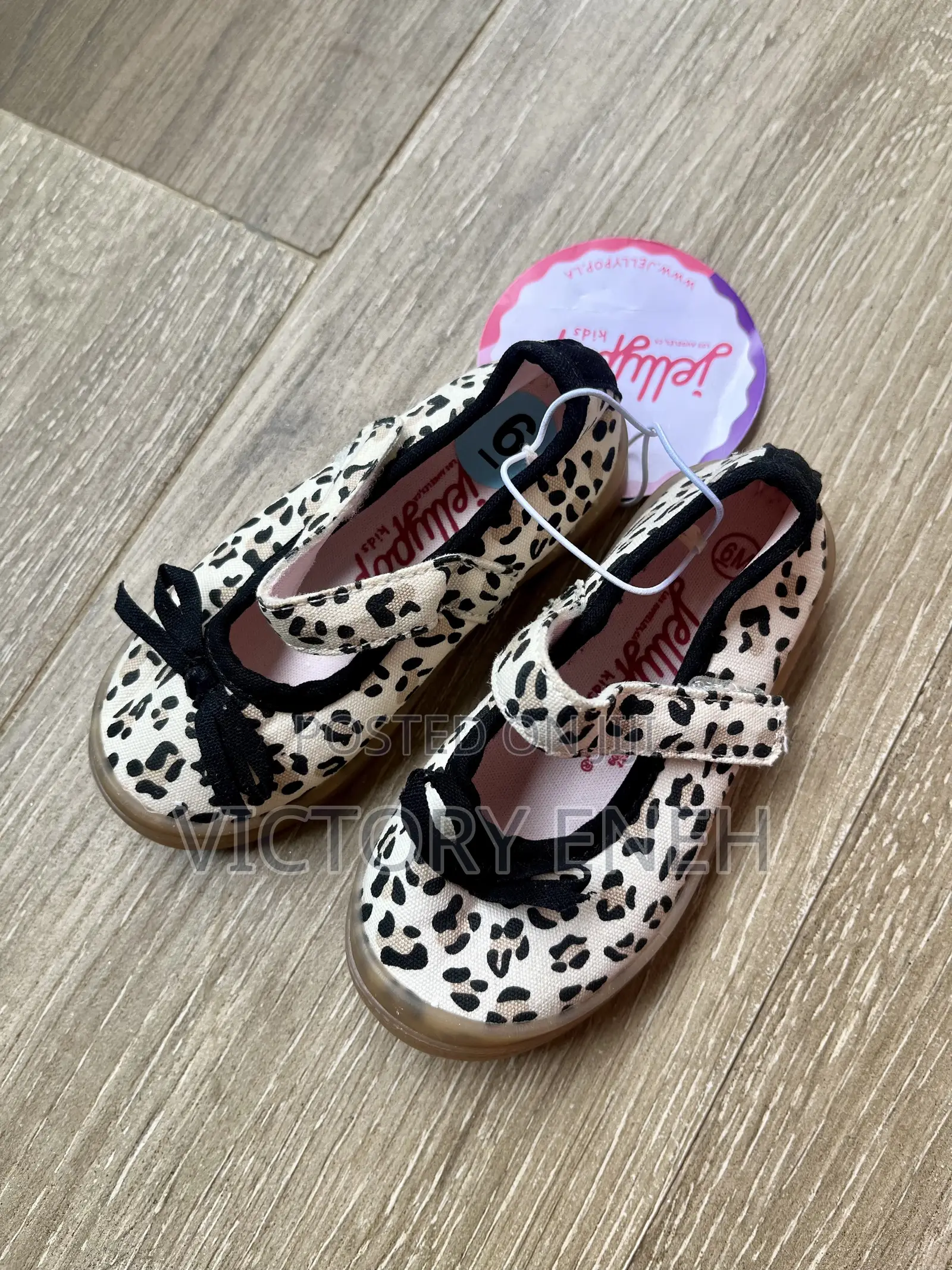 Children Shoes (Leopard Canvas)