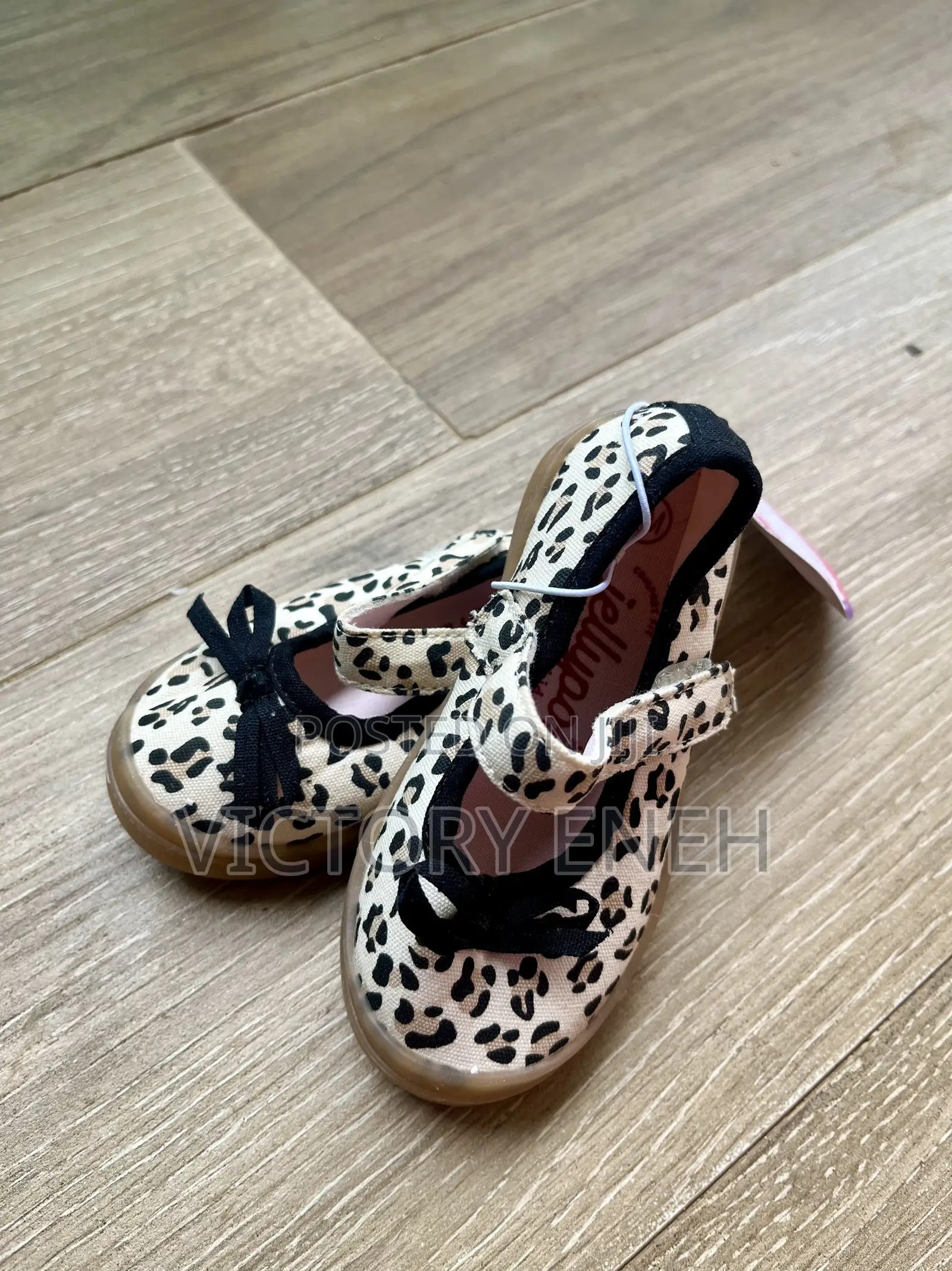 Children Shoes (Leopard Canvas)