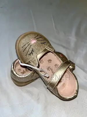 Children Shoes - Gold Color