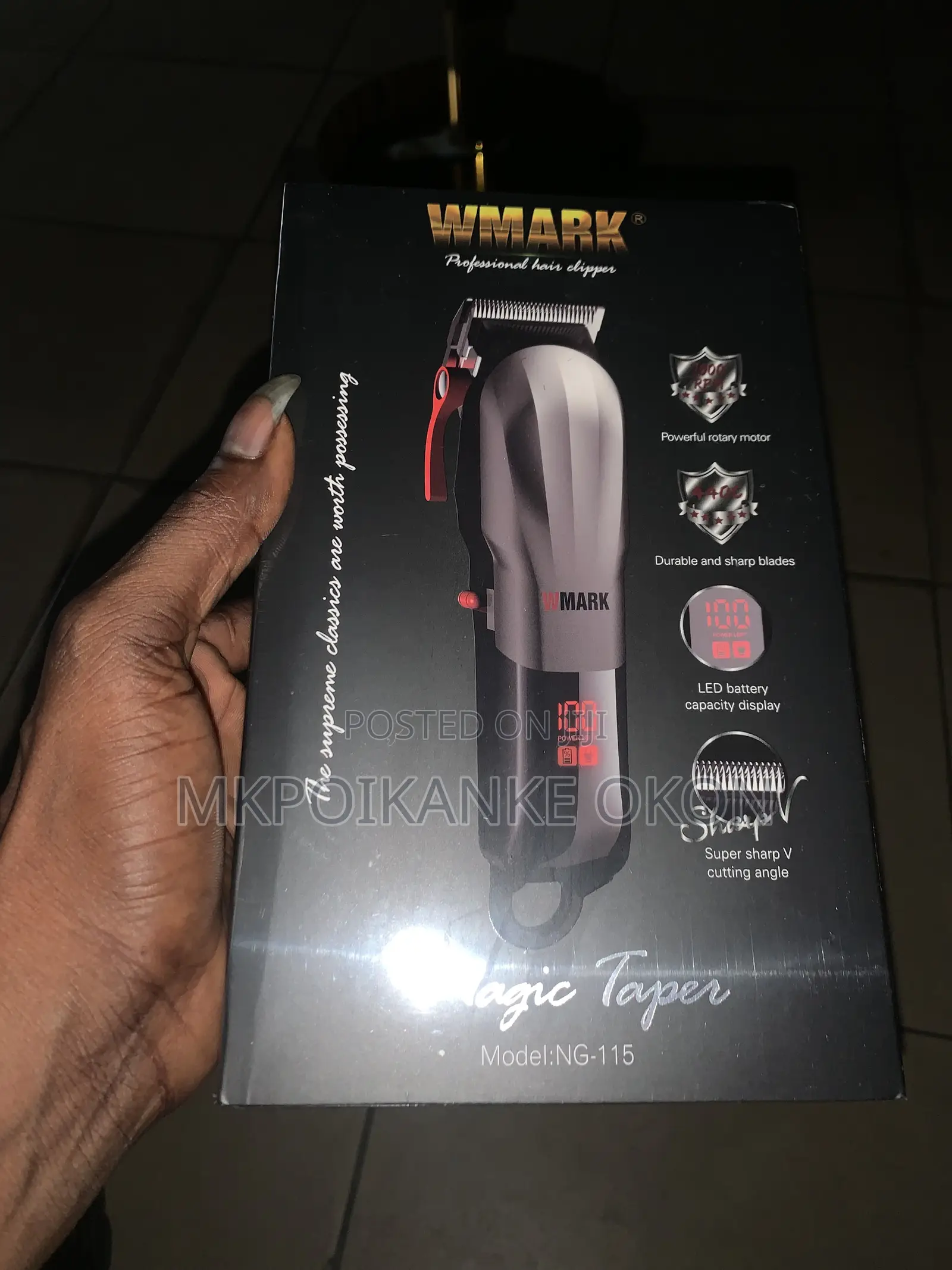 Wmark a Professional Clipper for Any Kind