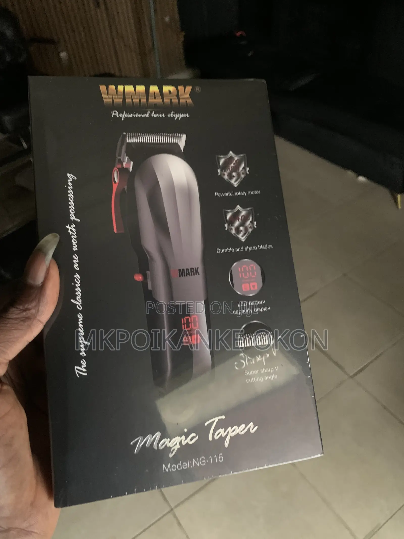 Wmark a Professional Clipper for Any Kind