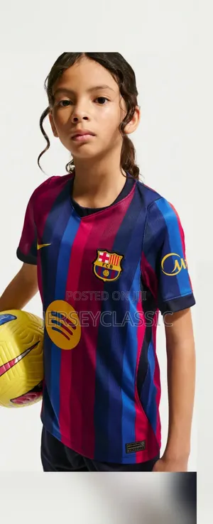 Barcelona 2026/27 Kids Home Jersey – Children’s Football Kit