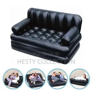5 in 1 Inflatable Sofa Couch Bed Chair With Pump