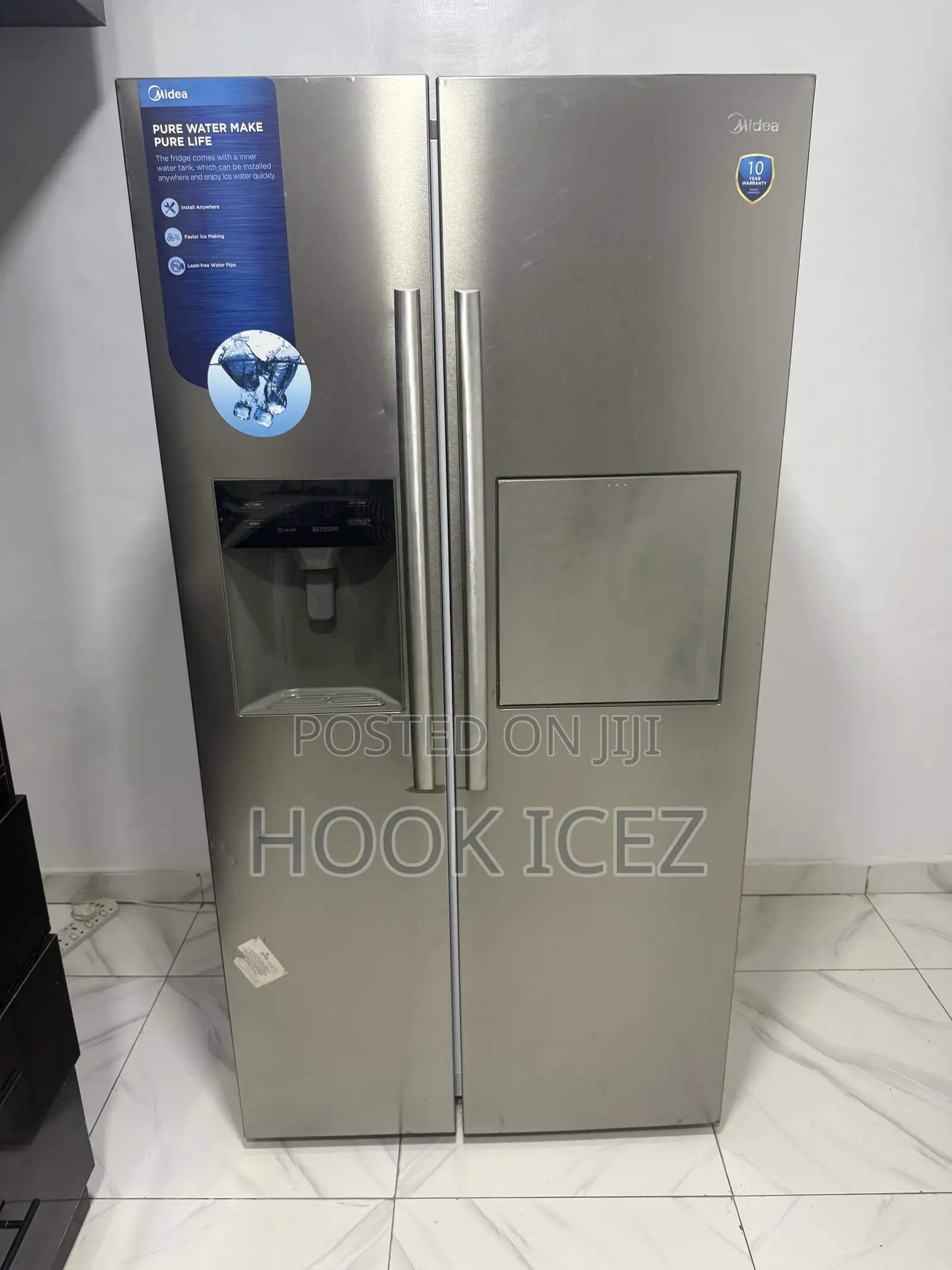 Midea Double Door Fridge