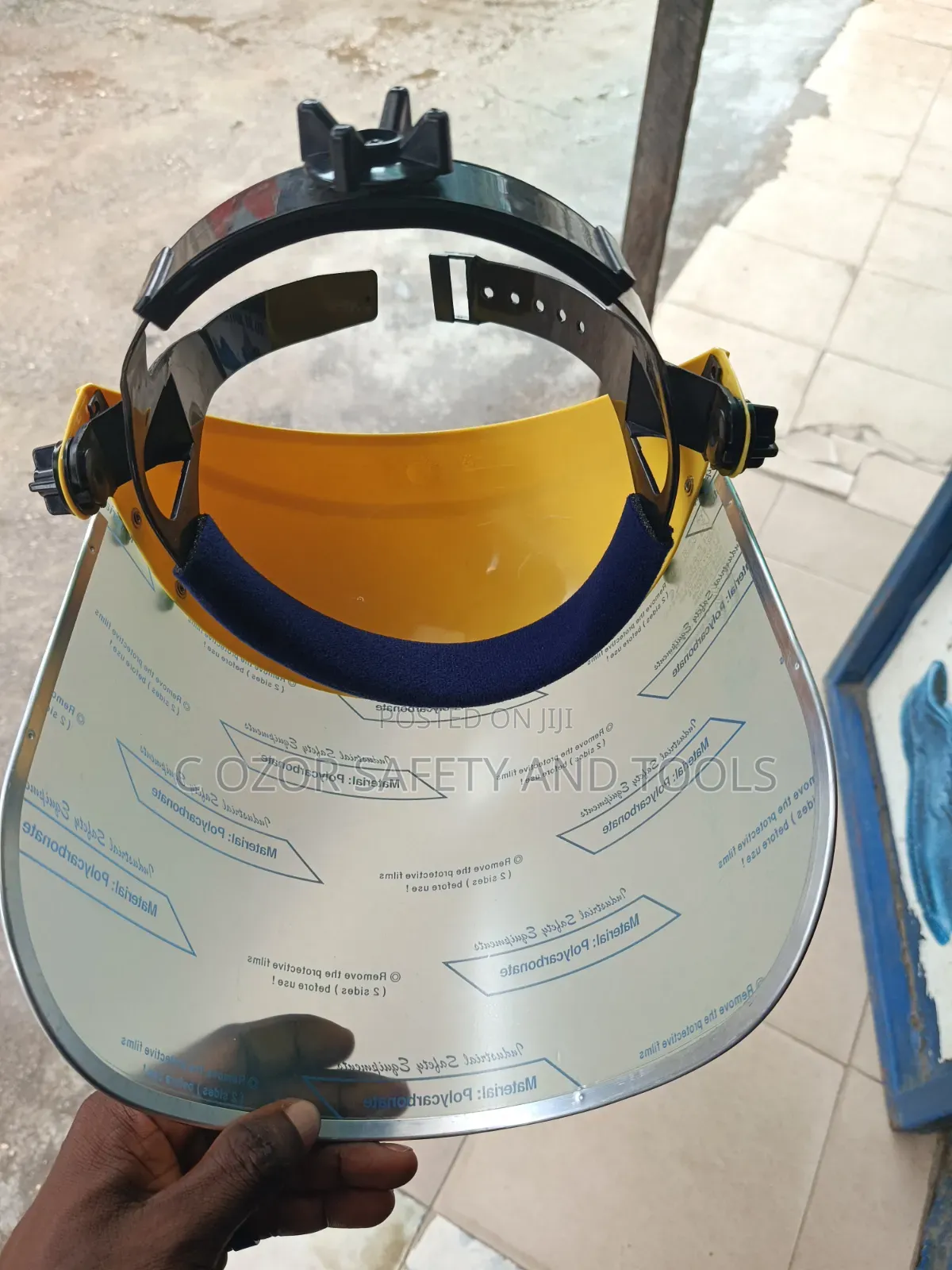 Blue Eagle Face Shield