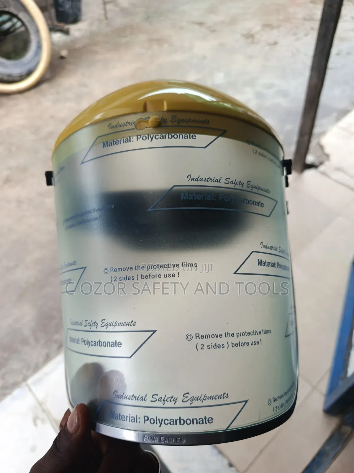 Blue Eagle Face Shield