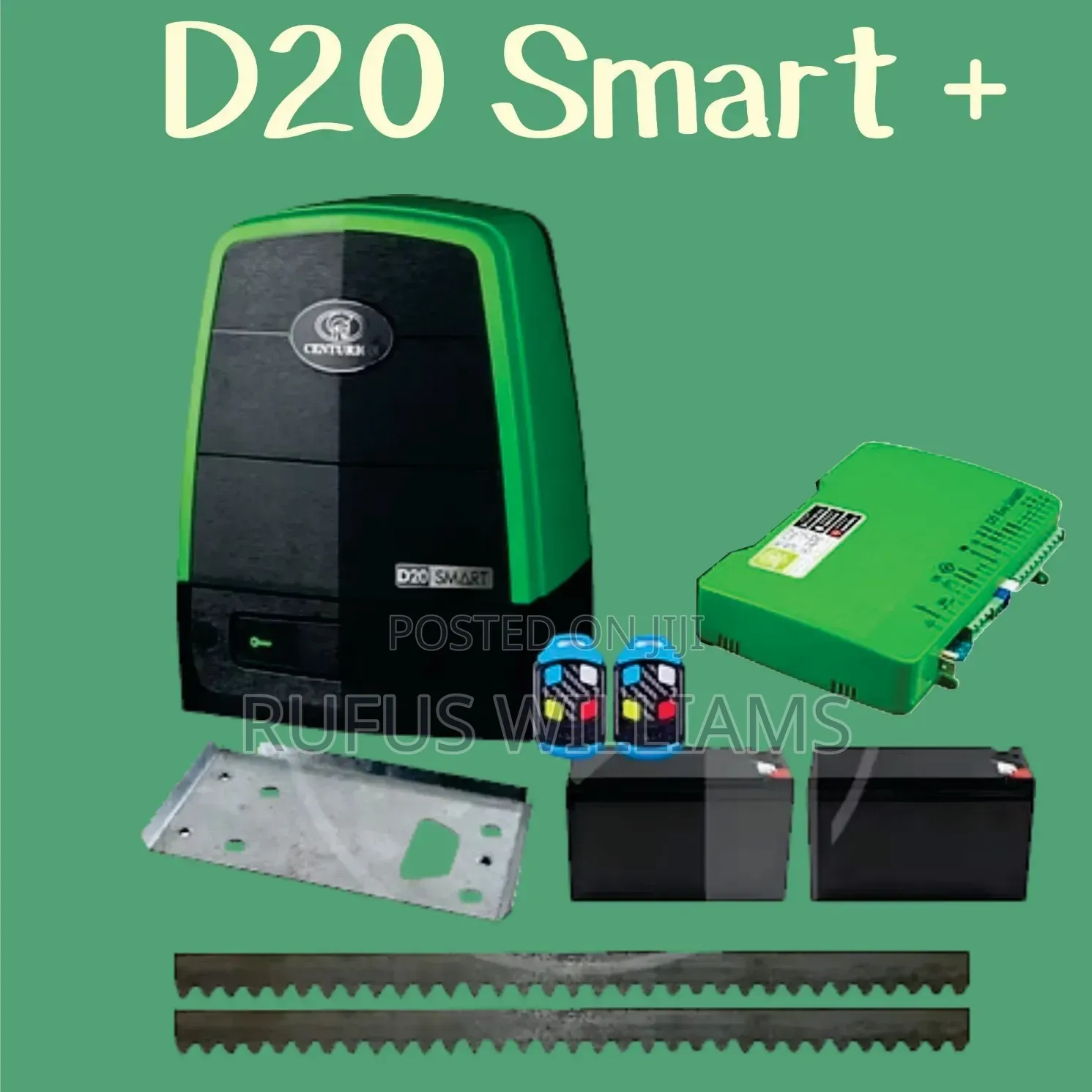 D20 SMART: Heavy-Duty Industrial Sliding Gate Operator