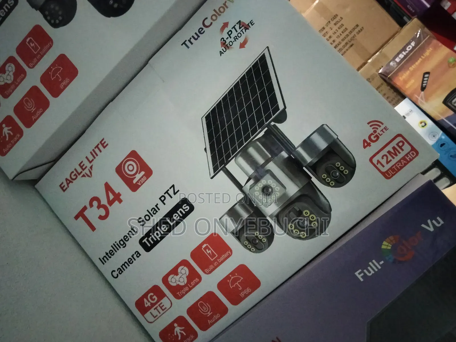 CCTV Solar Camera Complete