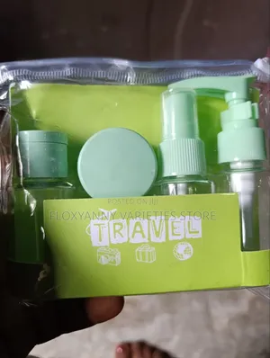 6 Pieces Cosmetic Travel Bottle Set