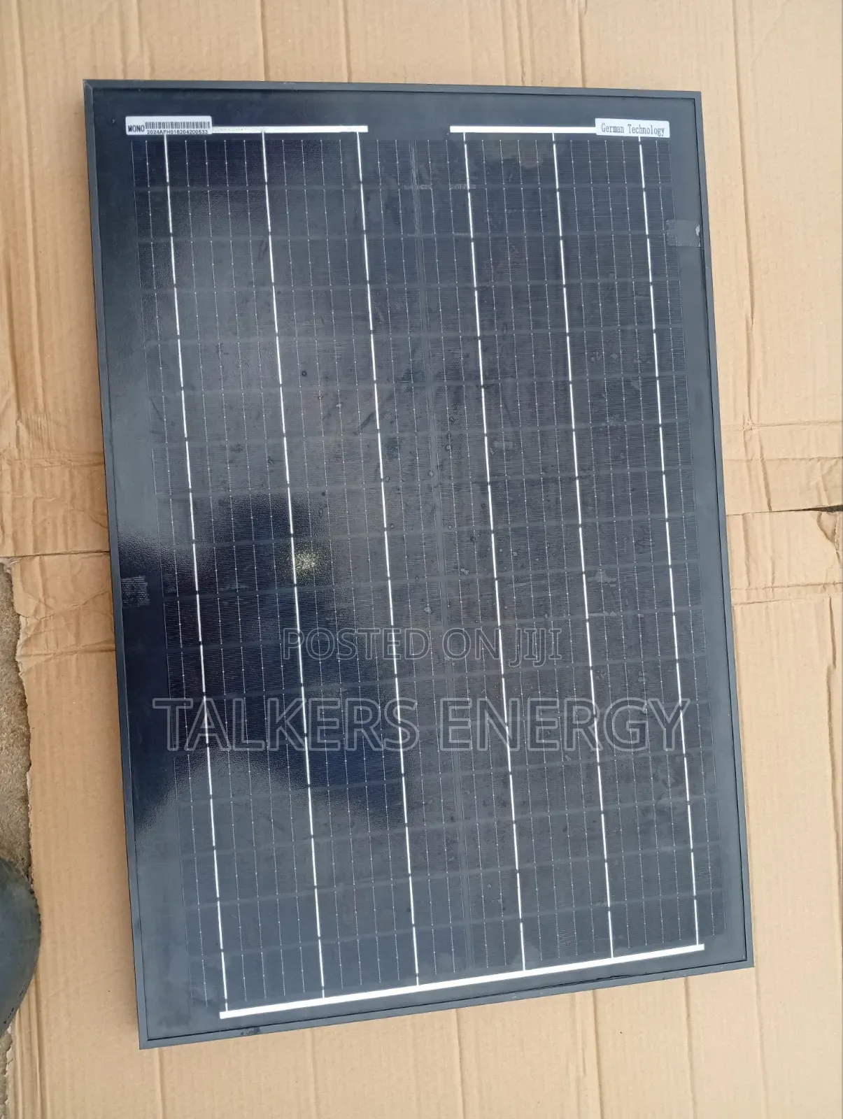 Monocrystalline 40watt Panel