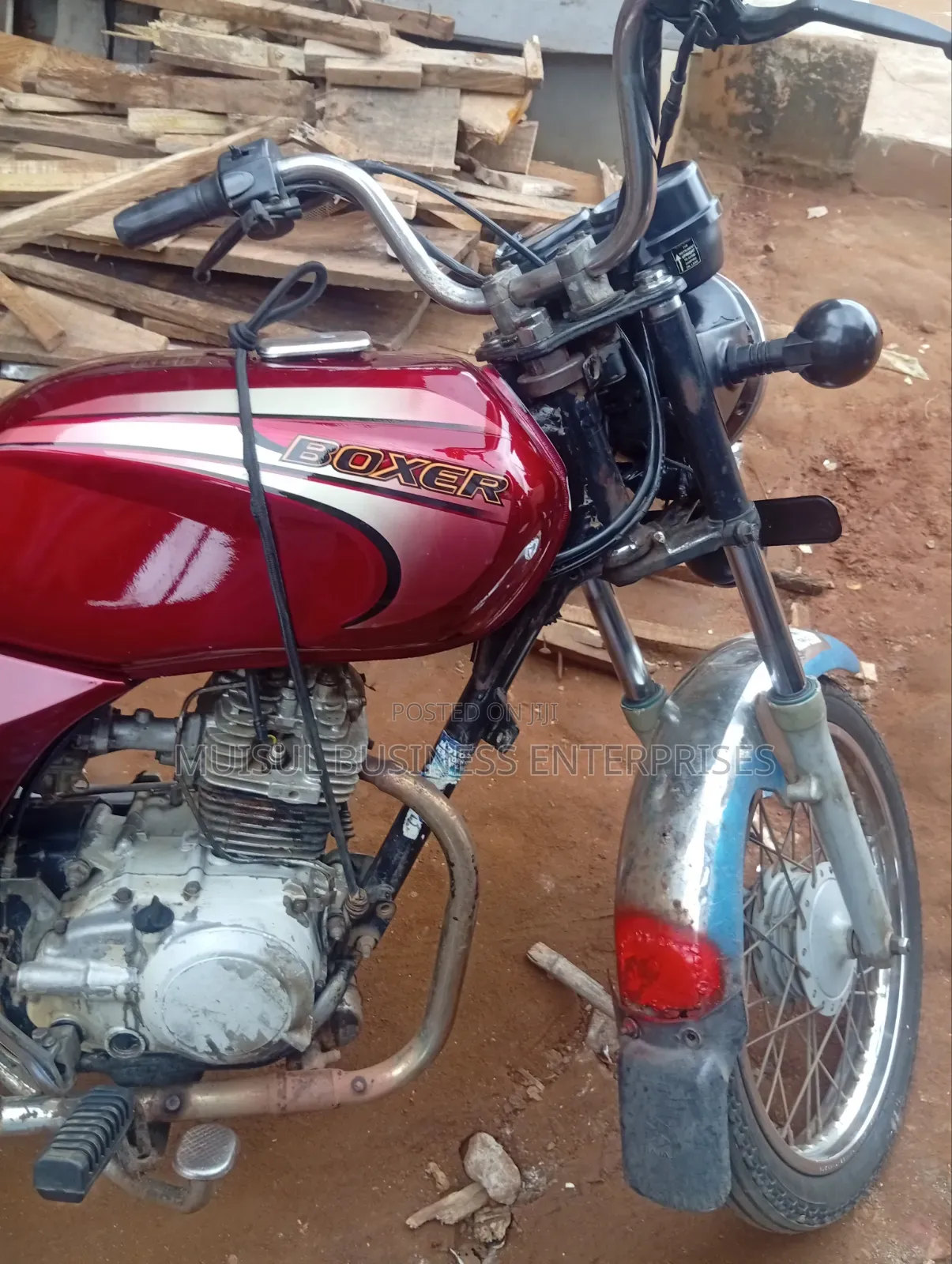 Bajaj Boxer 2024 Red
