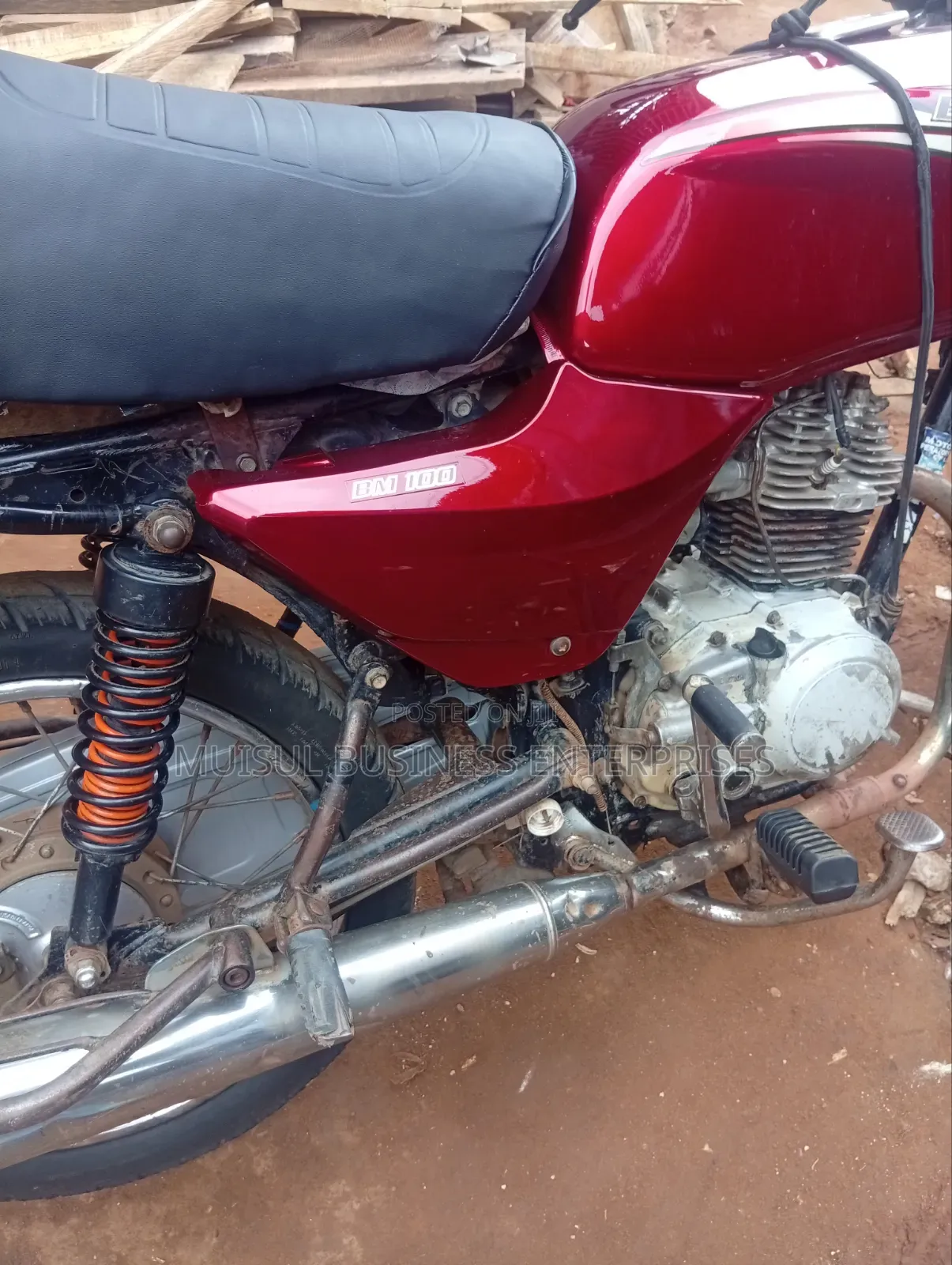 Bajaj Boxer 2024 Red