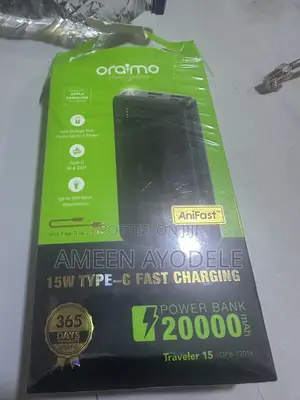 Oraimo Power Bank 20000 Mah
