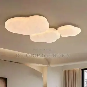 Nordic Simple Cloud Acrylic Led Flush Ceiling Light.