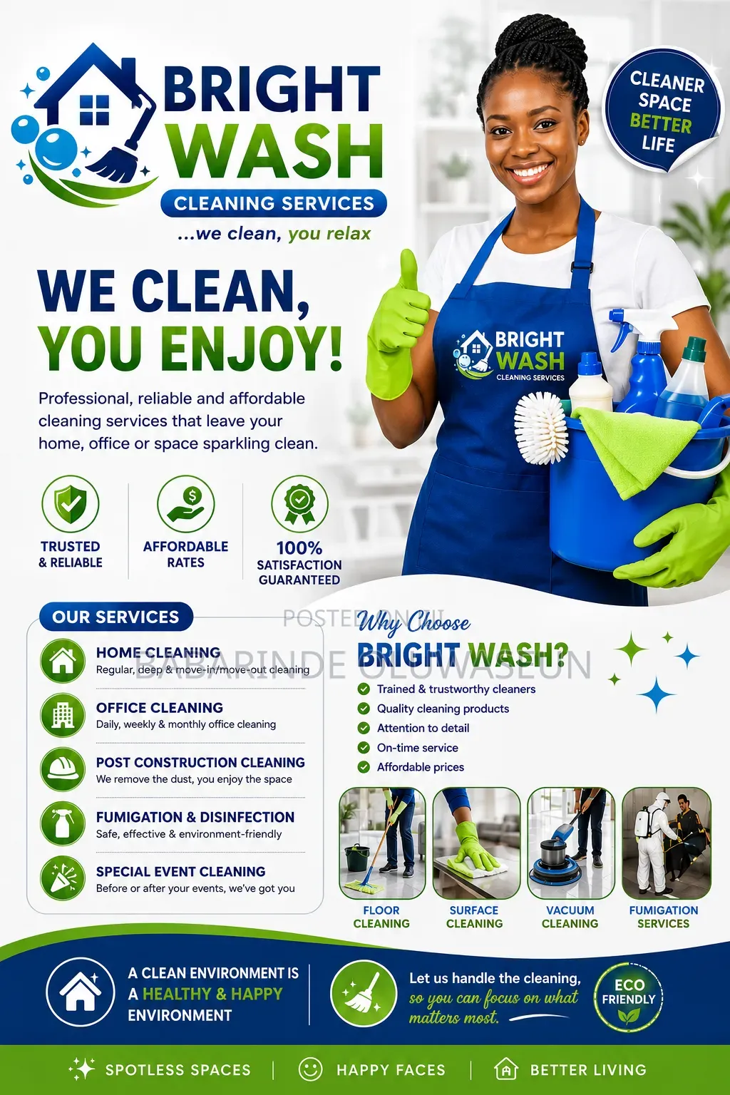 Bright Wash Cleaning Services