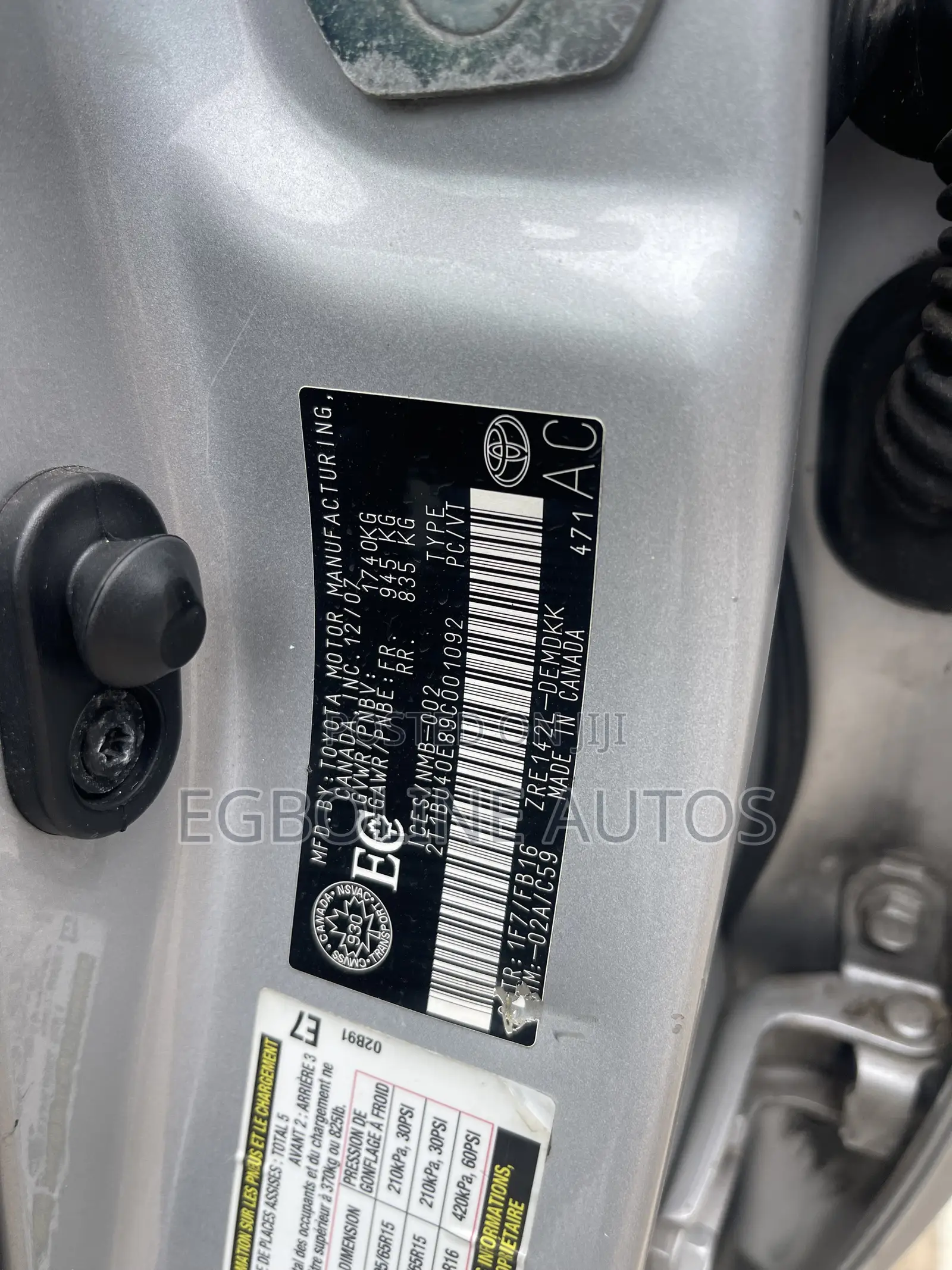 Toyota Corolla 2008 Silver